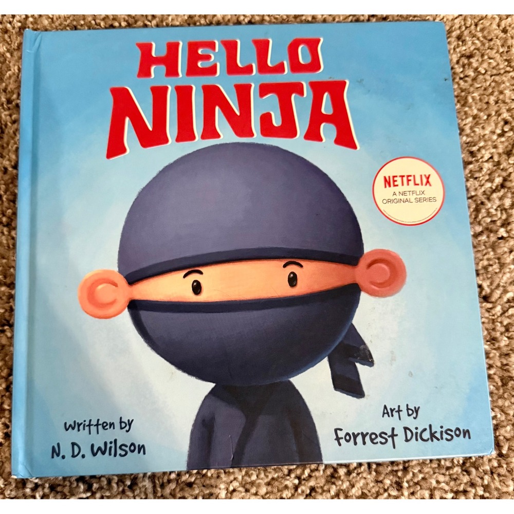 HarperCollins Hello Ninja Childrens Book Netflix Series ND Wilson